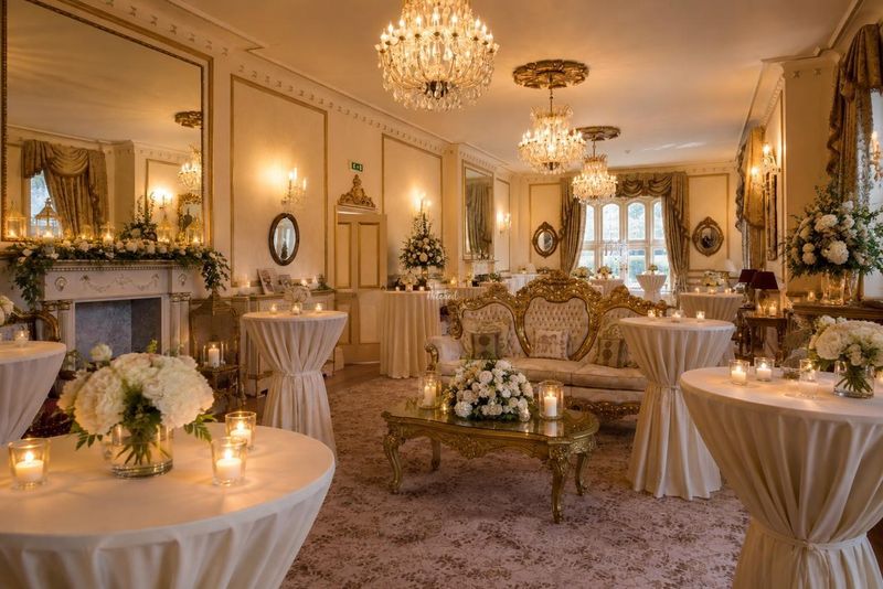 Gold Room: AI-altered visualisation of the original room, for illustration only