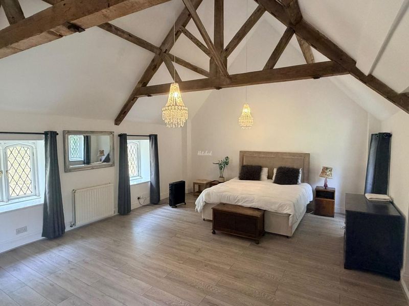 Coach House bedroom – Ingress Abbey